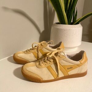 Gola Elan Sneakers in TRANSPARENT YELLOW | CALENDULA
